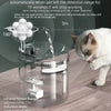 Fuente de Agua Transparente para Gatos
