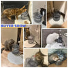 Fuente de Agua Transparente para Gatos