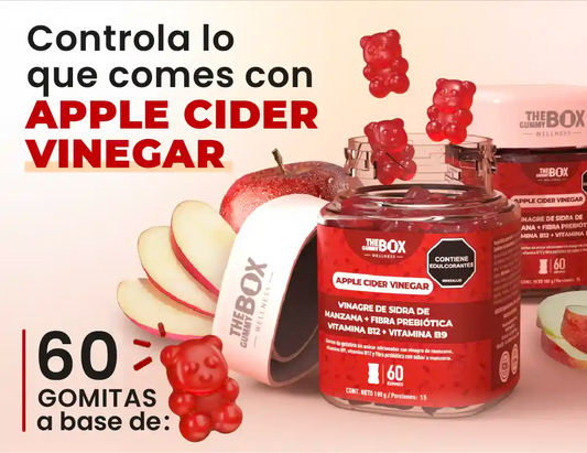 Vinagre de manzana en gomitas  🍎